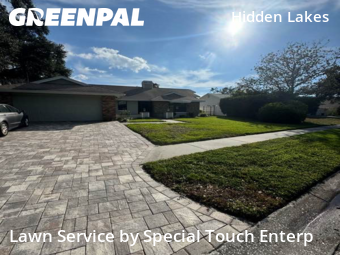 Lawn Cutin Palm Harbor,34683,Lawn Cutting by Special Touch Enterp, work completed in Dec , 2025