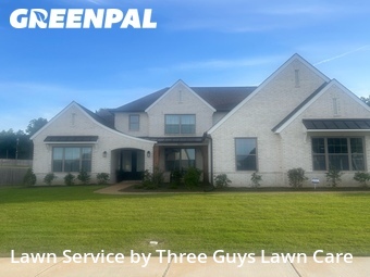 Lawn Mowingin Arlington,38002,Yard Cutting by Three Guys Lawn Care, work completed in Jun , 2026