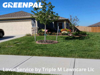 Grass Cutin Blue Springs,64014,Lawn Care Service by Triple M Lawncare Llc, work completed in Dec , 2025