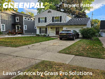 Yard Management in Ann Arbor, 48104, Front Yard Mowing by Grass Pro Solutions , work completed in Nov , 2025