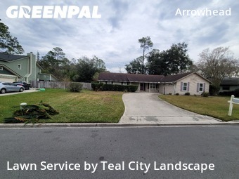 Lawn Mowingin Jacksonville,32257,Grass Cutting by Teal City Landscape , work completed in Feb , 2026