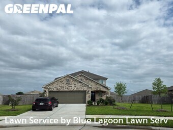 Lawn Mowin Rosenberg,77471,Lawn Care by Blue Lagoon Lawn Serv, work completed in Jun , 2026