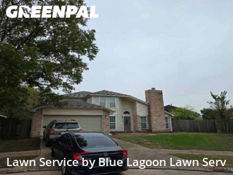 Lawn Cuttingin Katy,77449,Grass Cut by Blue Lagoon Lawn Serv, work completed in Dec , 2025