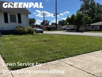 Lawn mowing work completed in Highland, CA