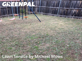 Lawn Maintenancein Lewisville,75067,Grass Cut by Michael Mows, work completed in Dec , 2025