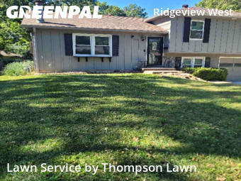 Lawn Cutin Olathe,66061,Yard Mowing by Thompson Lawn, work completed in Dec , 2025
