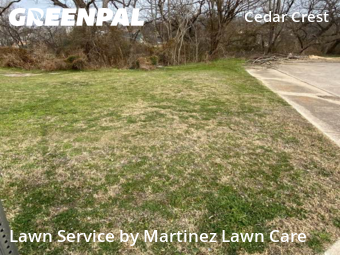 Lawn Mowing Servicein Dallas,75203,Lawn Care Service by Martinez Lawn Care , work completed in Feb , 2026