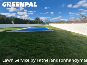 Backyard Mowing in Bartlett, 60103, Yard Work by Fatherandsonhandyman, work completed in Nov , 2025