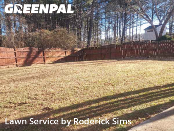Yard Cuttingin Lawrenceville,30044,Lawn Cut by Roderick Sims, work completed in Feb , 2026