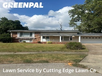 Grass Cutin Florissant,63033,Lawn Care Service by Cutting Edge Lawn Ca, work completed in Dec , 2025