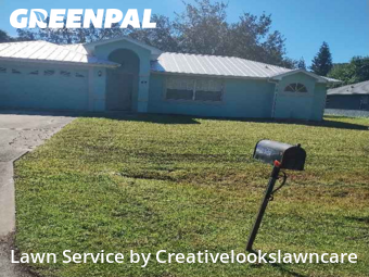Lawn Cutting in Palm Bay, 32909, Turf Services by Creativelookslawncare, work completed in Nov , 2025