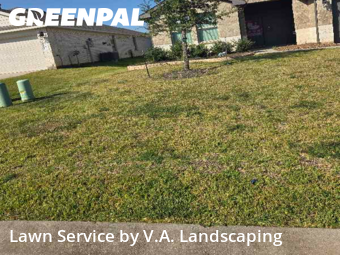 Yard Cuttingin Conroe,77301,Lawn Care Service by V.A. Landscaping, work completed in Dec , 2025