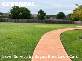 Grass Cutting in Bossier City, 71111, Lawn Work by Bayou Boss Lawn Care, work completed in Nov , 2025