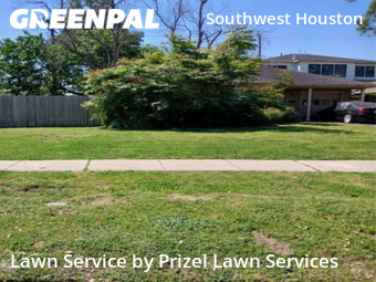 Lawn Mowingin Bellaire,77401,Lawn Service by Prizel Lawn Services, work completed in Dec , 2025