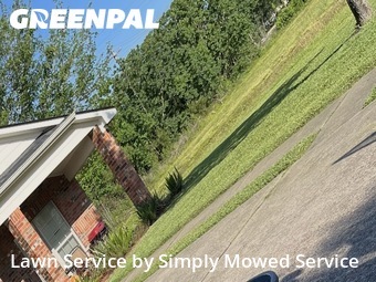 Lawn Mowin League City,77573,Yard Cutting by Simply Mowed Service, work completed in Jun , 2026