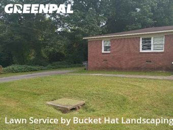 Lawn Servicein Kannapolis,28081,Grass Cut by Bucket Hat Landscaping, work completed in Nov , 2025