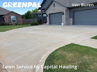 Lawn Care Servicein Oklahoma City,73142,Yard Cutting by Capital Hauling, work completed in Jun , 2026