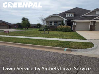 Yard Cuttingin Norman,73071,Lawn Mowing by Yadiels Lawn Service, work completed in Nov , 2025