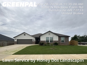Lawn mowed in Bentonville, 72713
