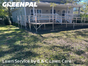 Lawn Care Servicein Lebanon,37087,Lawn Maintenance by B & C Lawn Care, work completed in Dec , 2025