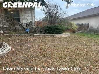 Lawn Mowin Converse,78109,Lawn Cut by Texas Lawn Care Serv, work completed in Feb , 2026