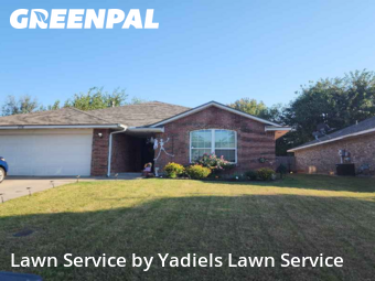 Grass Cutin Midwest City,73110,Yard Cutting by Yadiels Lawn Service, work completed in Dec , 2025