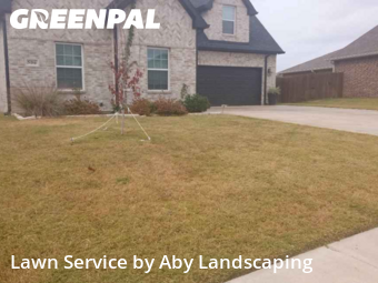 Yard Upkeep in Greenville, 75402, Yard Maintenance by Aby Landscaping, work completed in Nov , 2025