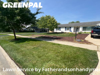 Yard Mowingin Arlington Heights,60004,Lawn Care by Fatherandsonhandyman, work completed in Dec , 2025