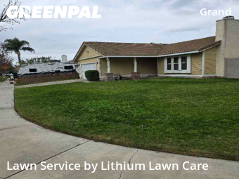 Lawn mowed in Riverside, 92504