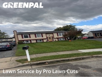 Lawn mowed in Frederick, 21703