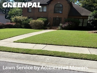 Lawn mowed in Hoover, 35244