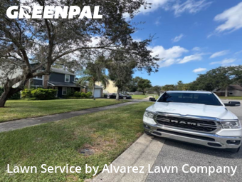 Lawn Cutin Pine Hills,32818,Lawn Care by Alvarez Lawn Company, work completed in Dec , 2025