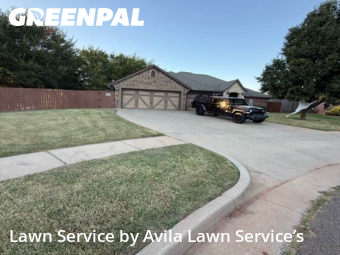 Lawn Cuttingin Moore,73160,Lawn Cut by Avila Lawn Service’s, work completed in Dec , 2025