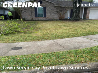 Yard Cuttingin Houston,77063,Lawn Maintenance by Prizel Lawn Services, work completed in Dec , 2025