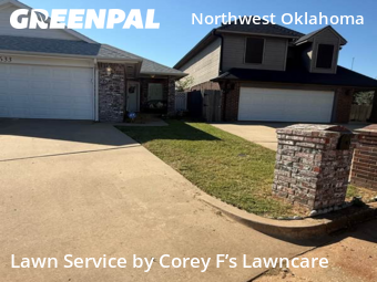 Lawn Care Servicein Oklahoma City,73120,Lawn Mow by Corey F’s Lawncare, work completed in Dec , 2025