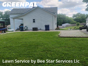 Lawn Cutin Affton,63123,Lawn Care Service by Bee Star Services Llc, work completed in Dec , 2025