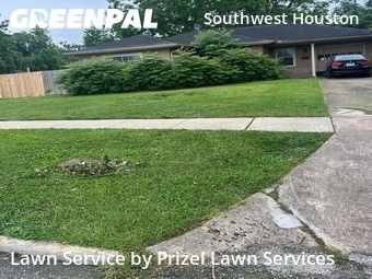 Yard Mowingin Bellaire,77401,Lawn Service by Prizel Lawn Services, work completed in Jun , 2026