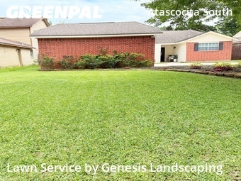 Grass Cuttingin Atascocita,77346,Lawn Mowing by Genesis Landscaping, work completed in Jun , 2026