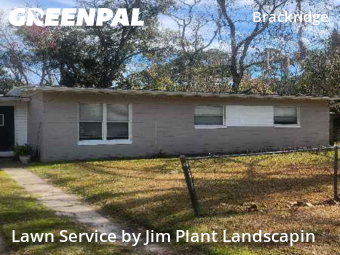 Grass Cutin Jacksonville,32216,Lawn Cutting by Jim Plant Landscapin, work completed in Feb , 2026