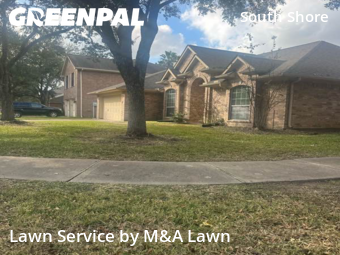 Grass Cutting in League City, 77573, Lawn Mow by M&A Lawn, work completed in 18 Dec, 2025 