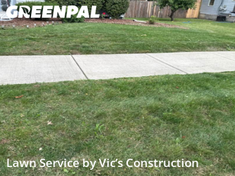 Lawn Carein Joliet,60435,Lawn Cut by Vic’s Construction , work completed in Nov , 2025