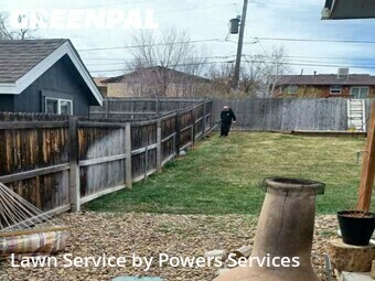 Lawn Mowingin Golden,80401,Yard Cutting by Powers Services, work completed in Feb , 2026