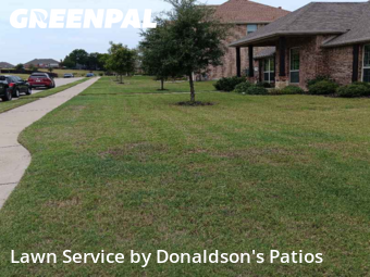Yard Services in Rockwall, 75087, Lawn Care by Donaldson's Patios, work completed in Nov , 2025