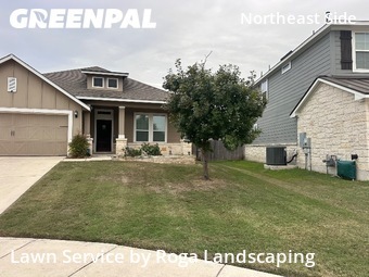 Yard Mowingin Schertz,78154,Lawn Service by Roga Landscaping, work completed in Dec , 2025
