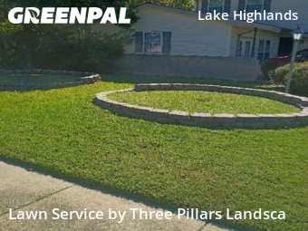 Lawn Mowin Dallas,75243,Lawn Mowing Service by Three Pillars Landsca, work completed in Dec , 2025