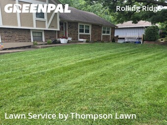 Lawn Carein Olathe,66061,Yard Mowing by Thompson Lawn, work completed in Jun , 2026