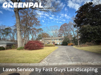 Lawn Servicein Marietta,30068,Lawn Service by Fast Guys Landscaping, work completed in Dec , 2025