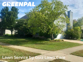 Yard Cuttingin Aurora,60502,Lawn Care Service by Goiz Lawn Care, work completed in Nov , 2025