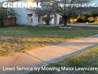 Lawn mowed in Round Rock, 78664