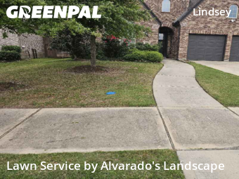 Lawn Servicein Atascocita,77346,Lawn Mowing Service by Alvarado's Landscape, work completed in Feb , 2026